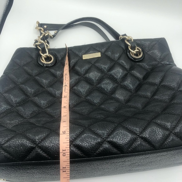 Kate Spade Maryanne Gold Coast Quilted Black - Picture 9 of 10